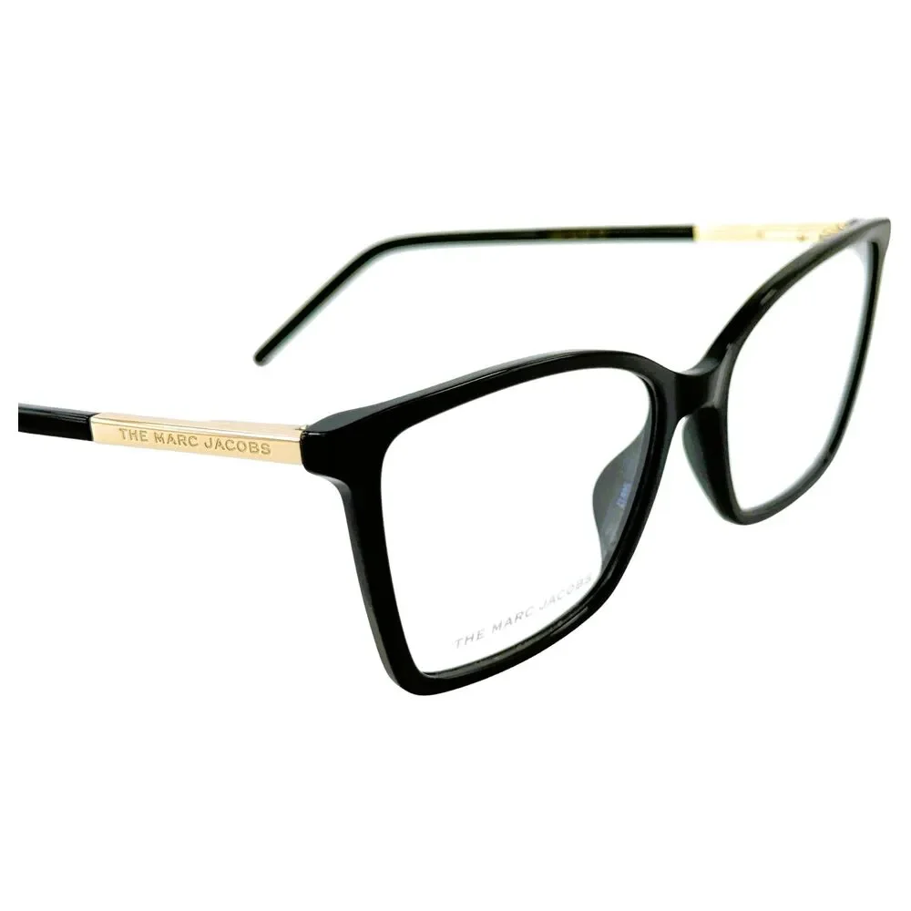 Marc Jacobs Marc 544 Womens Plastic Eyeglass Frame 807 Black 54-17 Spring Hinges